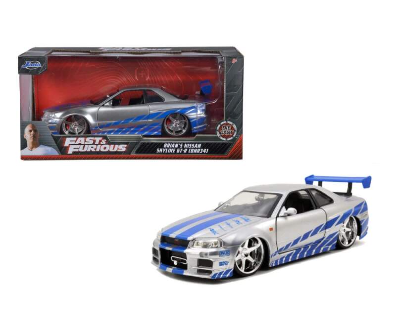 Model Rýchlo a zbesilo Nissan Skyline R34 2002