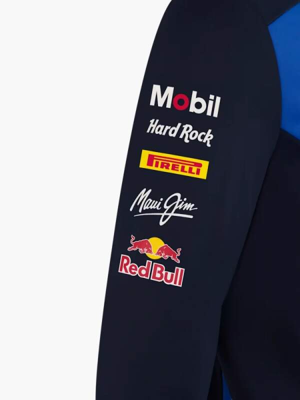 Softshellová bunda Oracle Red Bull Racing s logami sponzorov - tímová edícia