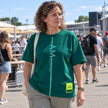 Aston Martin F1 Team Oversized Casual T-Shirt – Green – ilustrační foto 2 (AI)