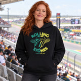 Fanúšikovská mikina s kapucňou Aston Martin F1 Team – edícia Rolling Stones – ilustračné foto (AI)
