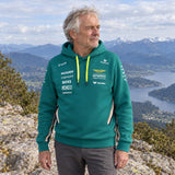 Aston Martin F1 Team Team Hoodie with Sponsor Logos – ilustrační foto (AI)