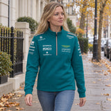 Aston Martin F1 Team Sweatshirt – ilustrační foto 2 (AI)