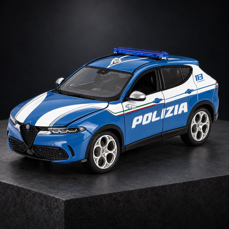 Model Alfa Romeo Tonale Polizia 1:24 – ilustračné foto (AI)