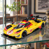 Model Ferrari 499P č. 83 Le Mans 2024 1:18 AF Corse – Bburago Deluxe Edition – ilustračné foto (AI)