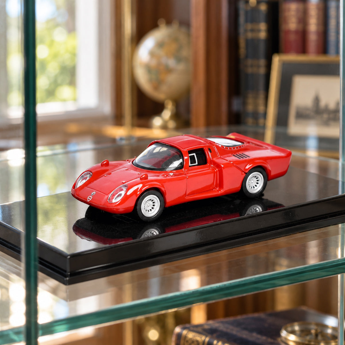 Model Alfa Romeo 33.2 – 24h Daytona Press Conference 1968 – ilustračné foto (AI)