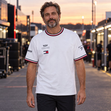 Valtteri Bottas Cadillac F1 x Tommy Hilfiger T-Shirt – Team Edition – illustrative photo (AI)