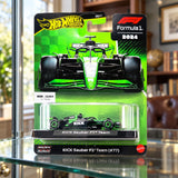 Model Hot Wheels F1 Premium – Valtteri Bottas KICK Sauber F1 – ilustračné foto (AI)