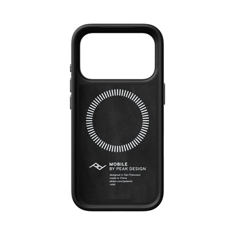 Peak Design Everyday Case Non-Slimlink iPhone 18 Pro - Black Leather