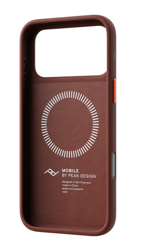 Peak Design Everyday Loop Case Slimlink iPhone 18 Pro Max - Redwood Clarino