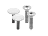 Peak Design Bolt Pack Silver (x2), two replacement bolt sets for the Capture clip, silver