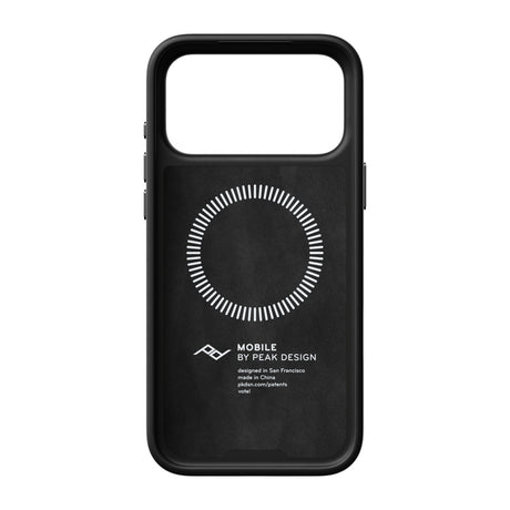 Peak Design Everyday Case Non-Slimlink iPhone 18 Pro Max - Black Leather