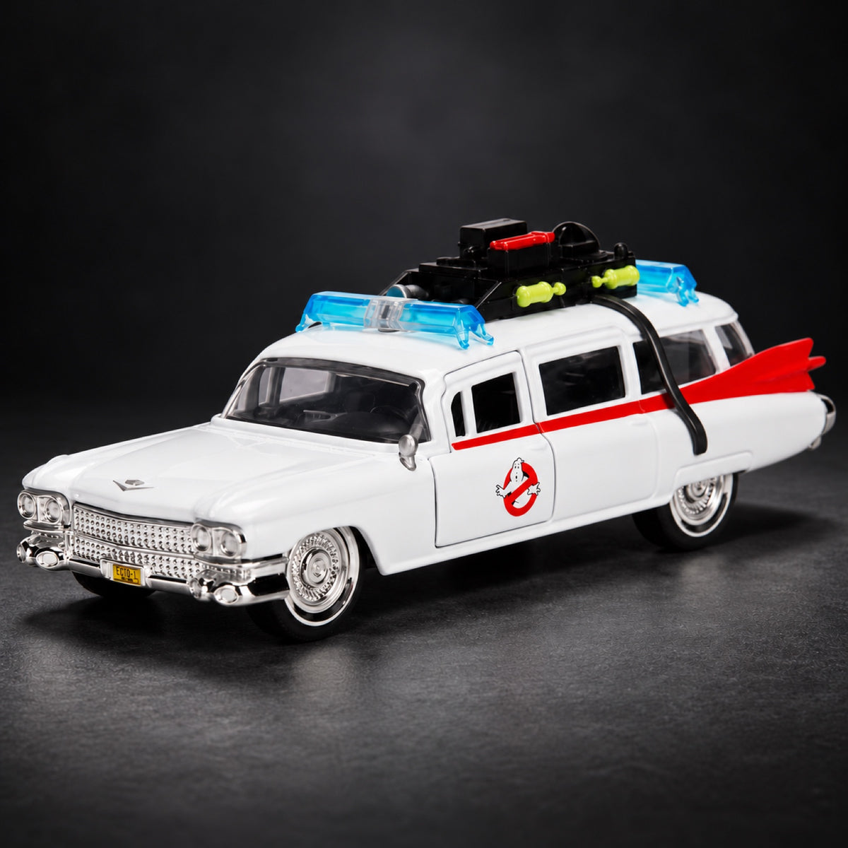 Model Jada Toys Cadillac Ghostbusters ECTO-1 1:32 – ilustračné foto (AI)