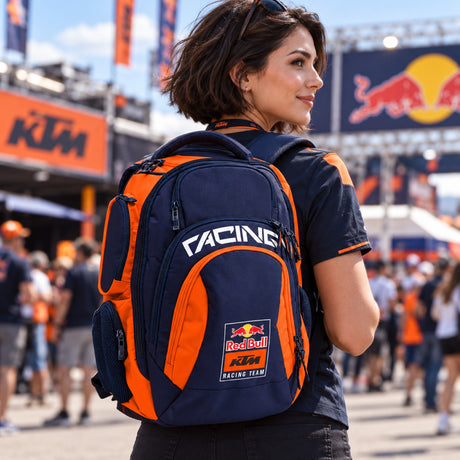 Veľký tímový batoh KTM Red Bull Racing – ilustračné foto (AI)