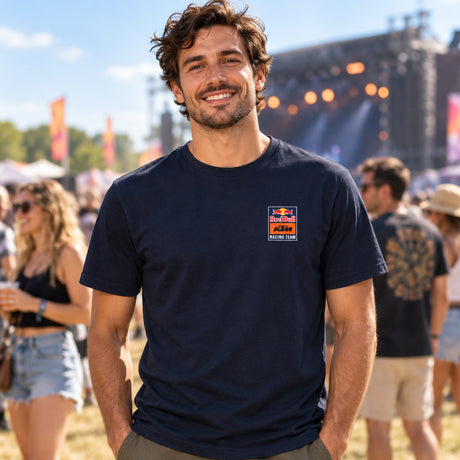 KTM Red Bull Racing Casual Logo T-Shirt – Navy – illustrative photo (AI)