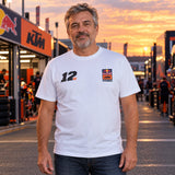 Fanúšikovské tričko KTM Red Bull Racing – Maverick Vinales – ilustračné foto (AI)
