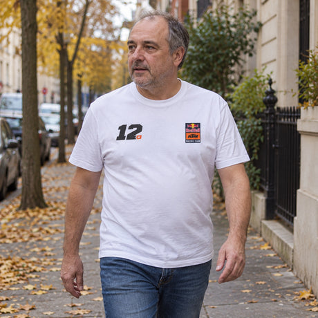 KTM Red Bull Racing Fan T-Shirt – Maverick Vinales – ilustrační foto (AI)