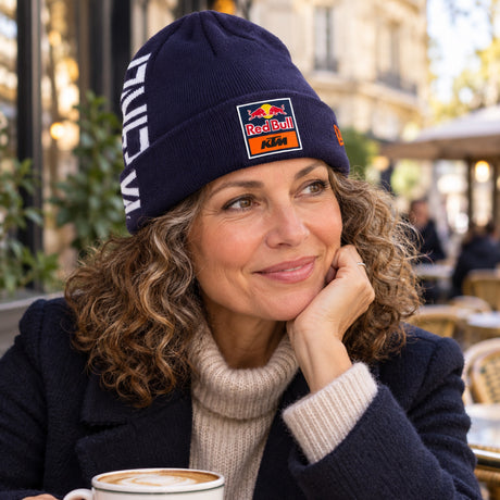KTM Red Bull Racing Team Beanie – illustrative photo (AI)