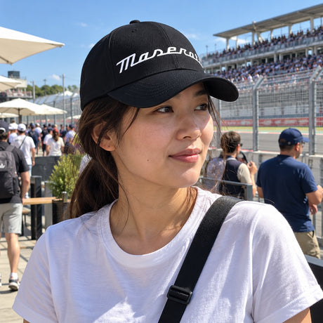 Maserati Casual Cap – Black – ilustrační foto 2 (AI)
