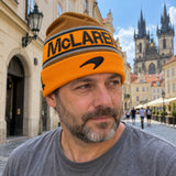 Lando Norris McLaren F1 Team Beanie – Orange – ilustrační foto (AI)