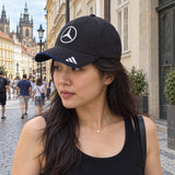 Kimi Antonelli Mercedes-AMG PETRONAS F1 x Adidas Cap – Black, Team Edition – ilustrační foto 2 (AI)