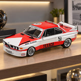 Model Minichamps BMW 3.0 CSL Zandvoort 1974 1:18 – H. Vermeulen – ilustračné foto (AI)