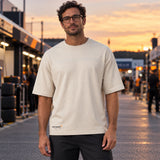 McLaren F1 New Era Speedmark Casual T-Shirt – Sand – illustrative photo (AI)