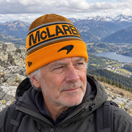 McLaren F1 Team Beanie – Orange – ilustrační foto (AI)