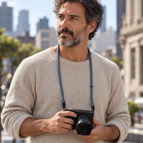 Peak Design Form Rope Camera Strap Standard – Ocean – ilustračné foto (AI)