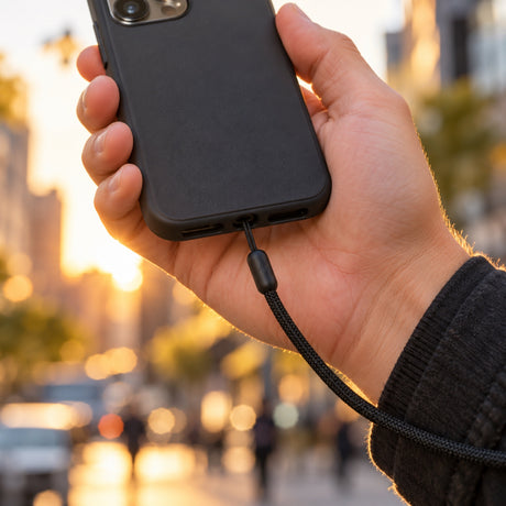 Peak Design Mobile Strap Adapter – Black – ilustračné foto (AI)