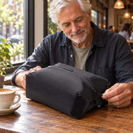 Peak Design Ultralight Packing Cube S Medium – Black – ilustračné foto (AI)