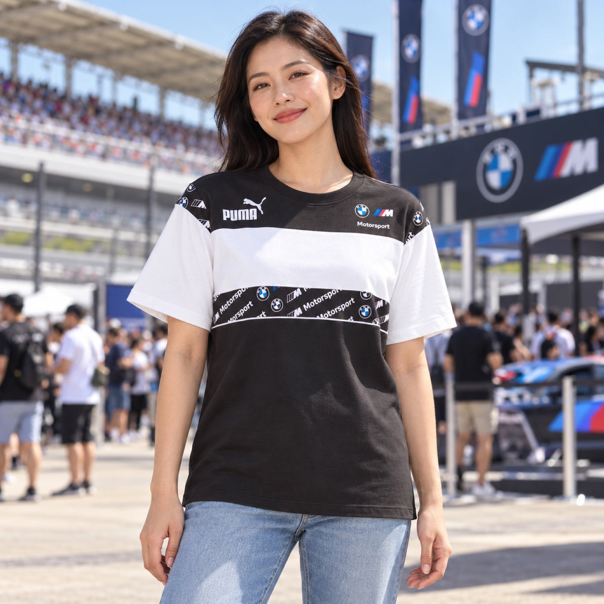 Voľnočasové tričko BMW Motorsport SDS Puma – ilustračné foto (AI)