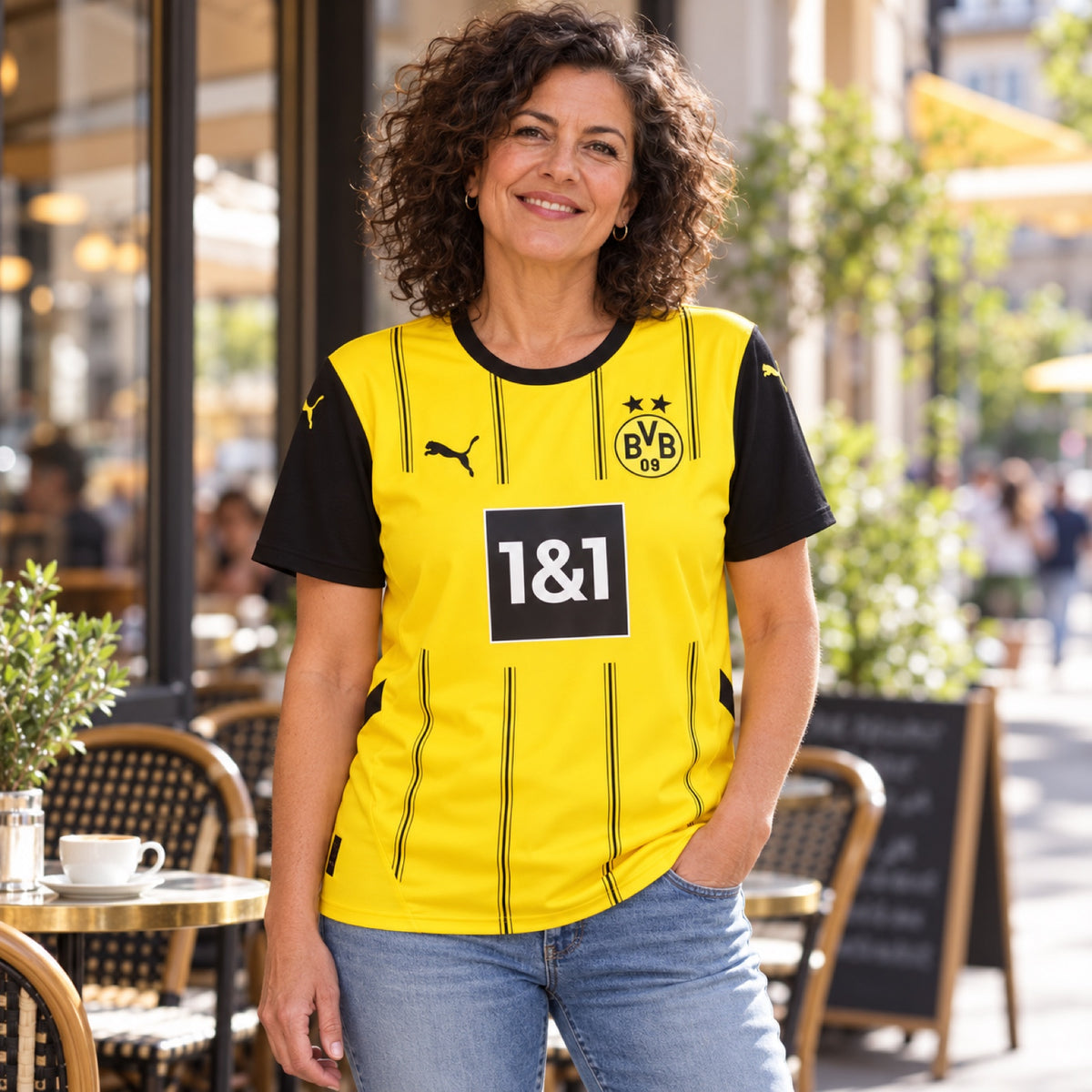 Domáci dres BVB Borussia Dortmund Puma 24/25 – replika – ilustračné foto (AI)