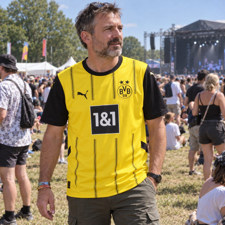 BVB Borussia Dortmund Home Shirt Puma 24/25 – Replica – ilustrační foto (AI)