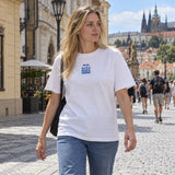 Red Bull Bora Hansgrohe Casual T-Shirt – White, ICONS Edition – ilustrační foto 2 (AI)