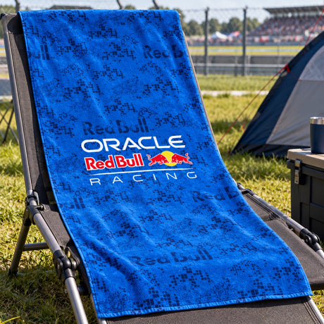 Veľká plážová osuška Oracle Red Bull Racing LOGO – ilustračné foto (AI)