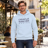 Voľnočasová mikina s kapucňou Red Bull Racing F1 s logom ORBR – svetlomodrá – ilustračné foto (AI)