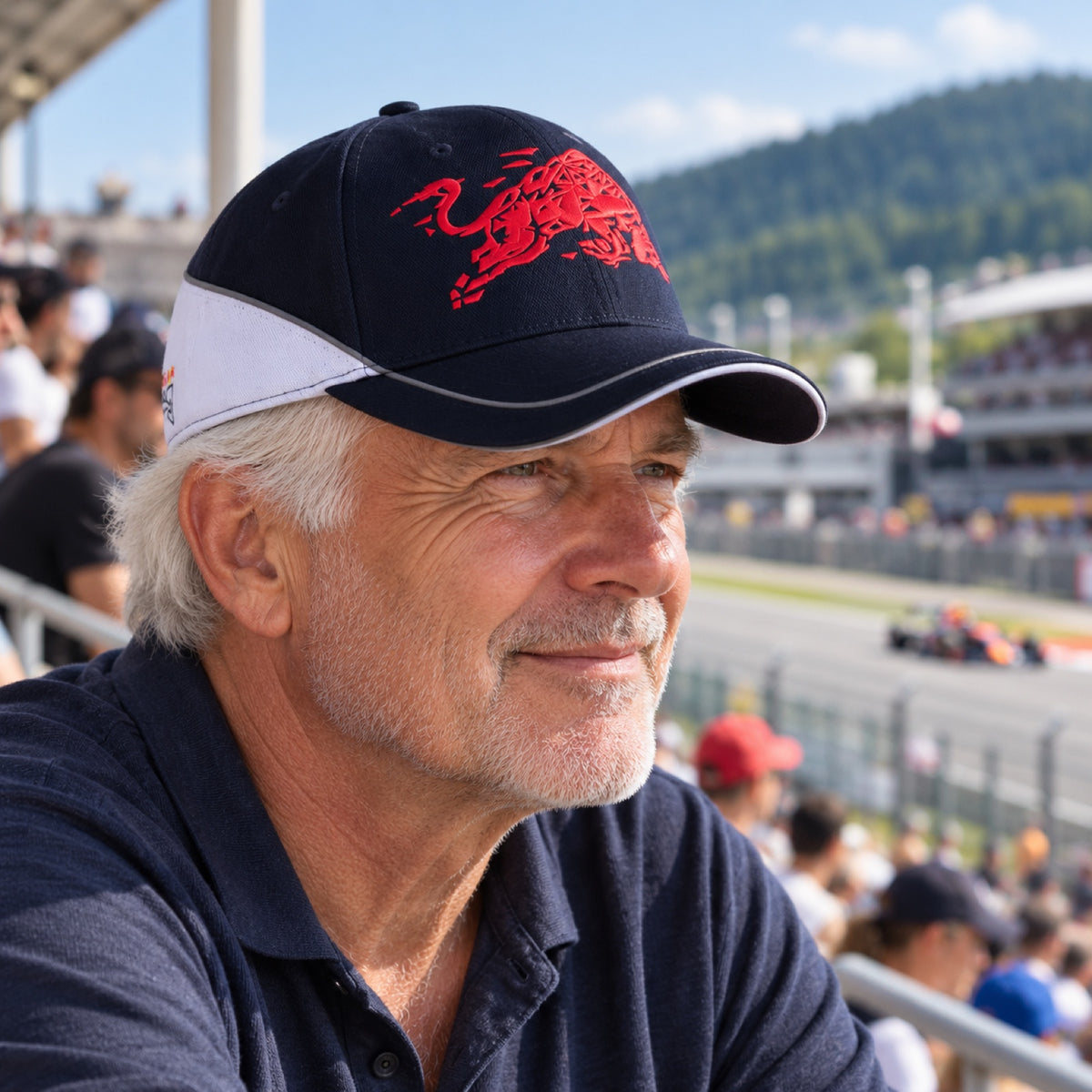 Šiltovka Red Bull Ring Sprint – tmavomodrá – ilustračné foto (AI)
