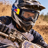 Red Bull Spect TORP Motocross Goggles – Blue with Clear Lens – illustrative photo (AI)