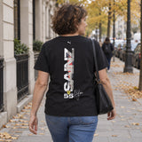 Carlos Sainz – Scuderia Ferrari F1 Fan T-Shirt – Black – ilustrační foto 2 (AI)
