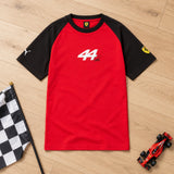 Lewis Hamilton Scuderia Ferrari F1 x Puma Kids' T-Shirt – Fan Edition – 152 cm – illustrative photo (AI)