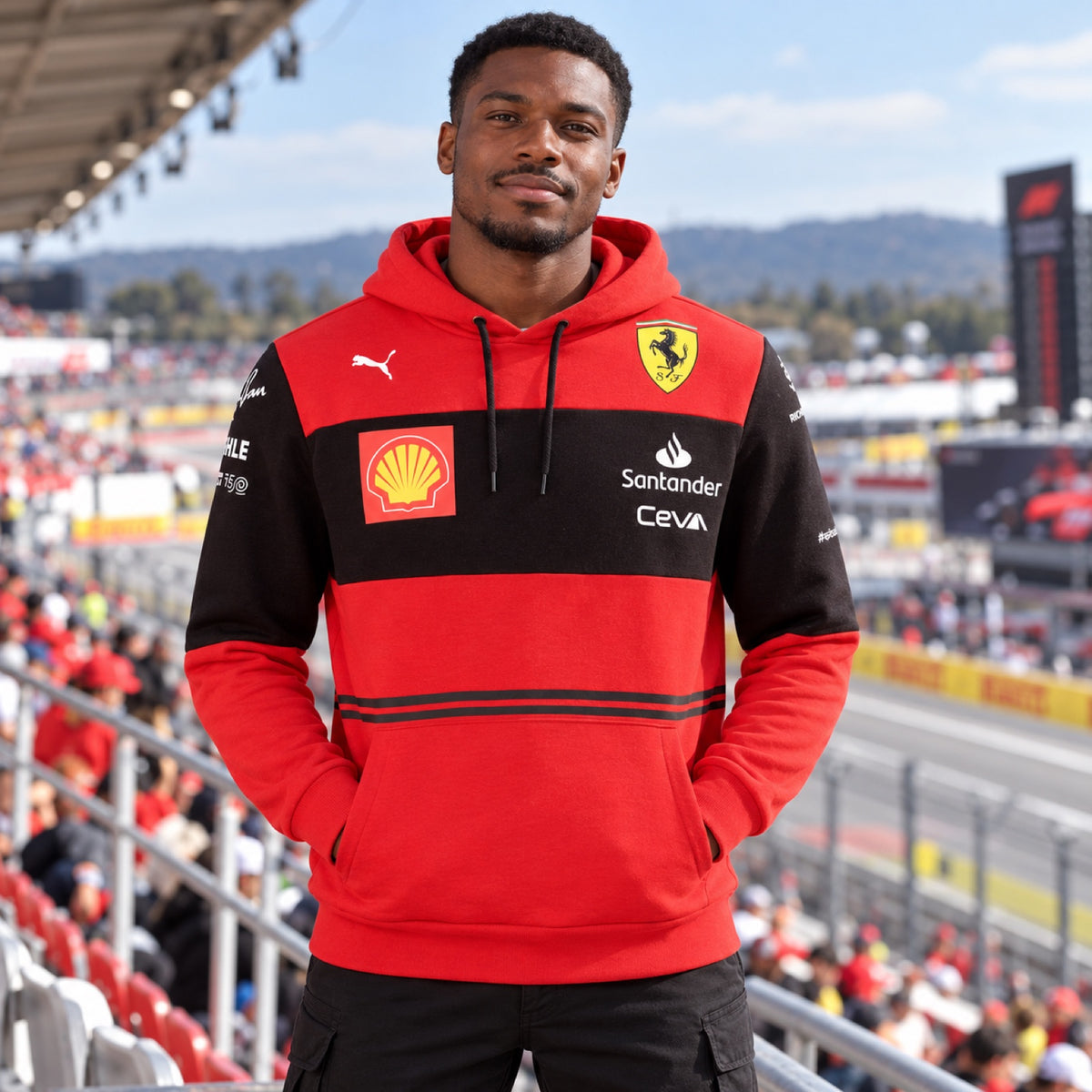 Scuderia Ferrari F1 SF Team Hoodie – illustrative photo (AI)