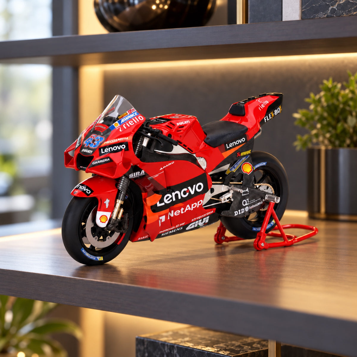 TSM MotoGP Ducati Desmosedici GP22 Model #43 Jack Miller 2022 – illustrative photo (AI)