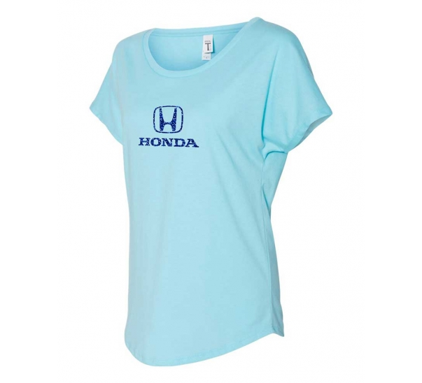 Honda Motor dámske tričko modré
