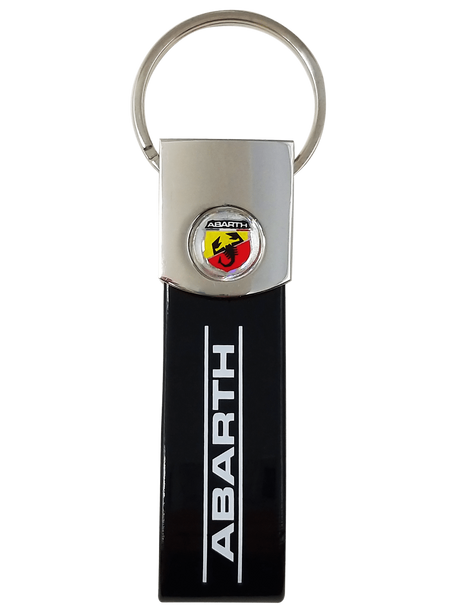 Abarth kľúčenka BAND čierna