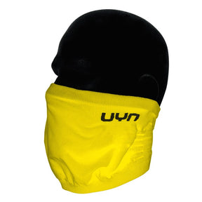 Valentino Rossi VR46 face mask with neck gaiter yellow