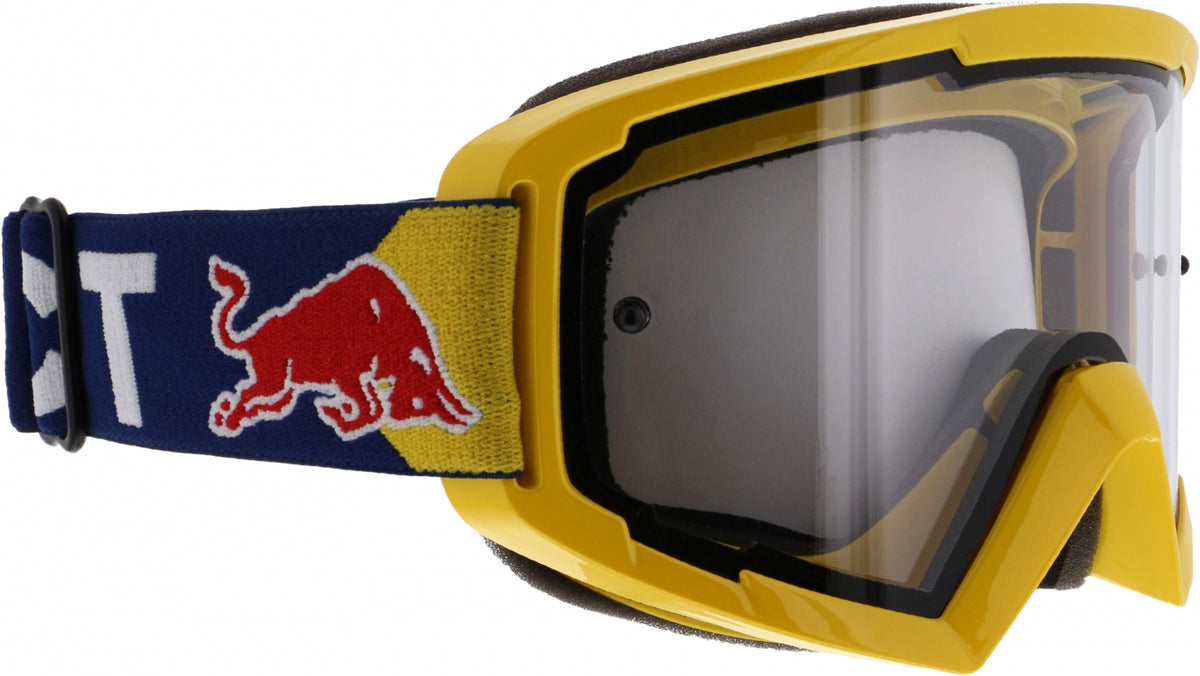Red Bull Spect motokrosové okuliare WHIP žlté s čírym sklom