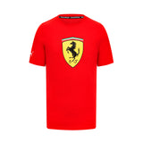 Scuderia Ferrari F1 voľnočasové tričko s veľkým logom červené