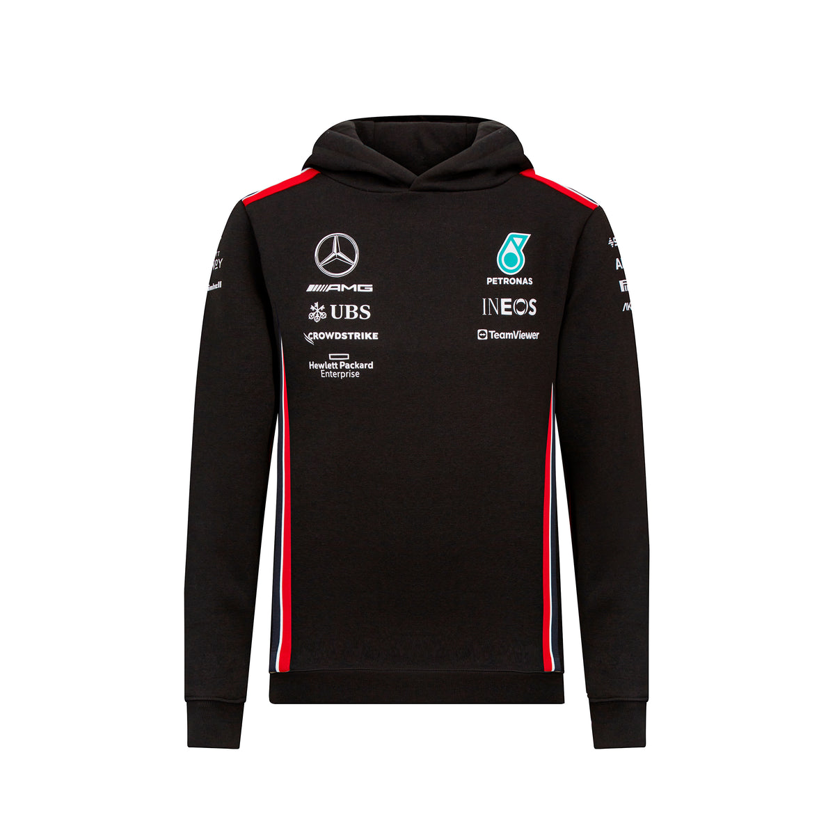 Mercedes AMG Petronas F1 detská tímová mikina s kapucňou AMG - 140 CM