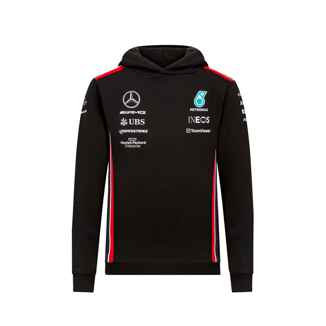 Mercedes AMG Petronas F1 detská tímová mikina s kapucňou AMG - 140 CM