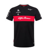 Alfa Romeo F1 Team tímové tričko čierne